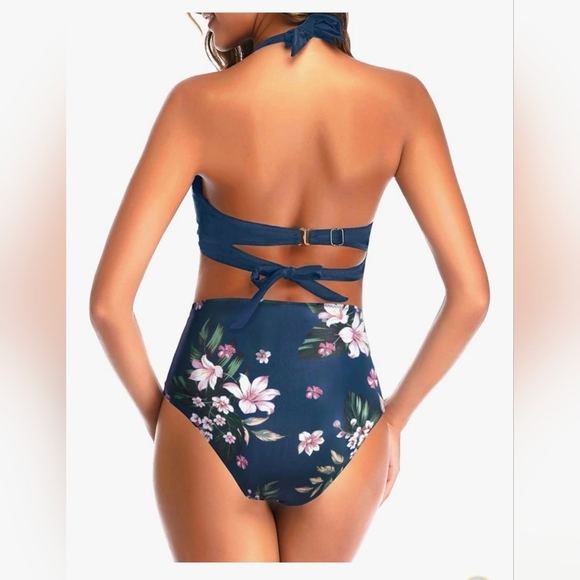 Halter Top High Waisted Bikini #1072 - Picture 7 of 14